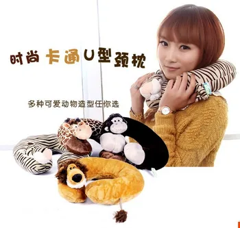 Candice guo! cute nice forest animal giraffe tiger lion monkey wolf U shape pillow neck protection birthday Christmas gift 1pc
Candice guo! cute nice forest animal giraffe tiger lion monkey wolf U shape pillow neck protection birthday Christmas gift 1pc