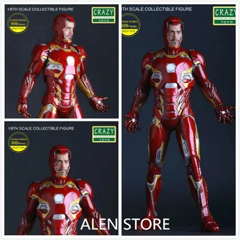 ALEN Crazy Toys Captain America Civil War:Iron Man Mark XLV MK45 12" Dolls PVC Figure Resin Collection Model Toy Gifts
ALEN Crazy Toys Captain America Civil War:Iron Man Mark XLV MK45 12" Dolls PVC Figure Resin Collection Model Toy Gifts