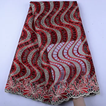 French Tulle Lace Fabric With Stones Christmas Gift Embroidery African Net Lace Fabric For Party Dress A1442
French Tulle Lace Fabric With Stones Christmas Gift Embroidery African Net Lace Fabric For Party Dress A1442