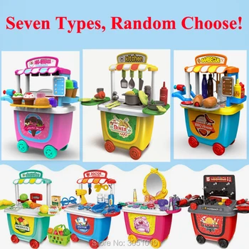 New Hot 7 Types 1 Pcs Pretend Play Doctor BBQ Kitchen Set Trolley Child Medical Kit Baby Educational Box Cooking Tableware Toy
New Hot 7 Types 1 Pcs Pretend Play Doctor BBQ Kitchen Set Trolley Child Medical Kit Baby Educational Box Cooking Tableware Toy
