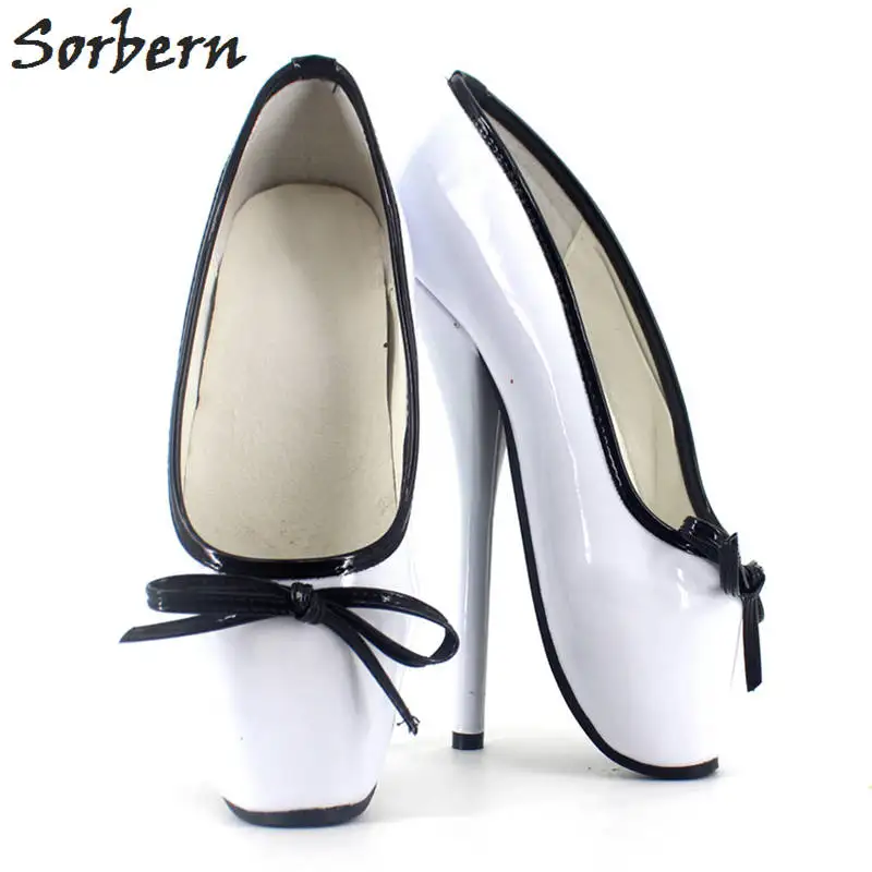 Sorbern Fetish Ballet Heels Women Pumps Butterfly-knot 2018 Patent Leather Ladies Party Boots Slip On Custom Color Pumps
Sorbern Fetish Ballet Heels Women Pumps Butterfly-knot 2018 Patent Leather Ladies Party Boots Slip On Custom Color Pumps