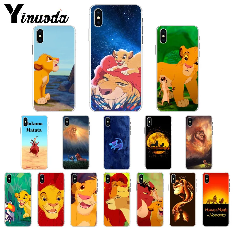 Yinuoda Lion King Simba TPU Soft Silicone Phone Case Cover for Apple iPhone 8 7 6 6S Plus X XS MAX 5 5S SE XR Cover
Yinuoda Lion King Simba TPU Soft Silicone Phone Case Cover for Apple iPhone 8 7 6 6S Plus X XS MAX 5 5S SE XR Cover