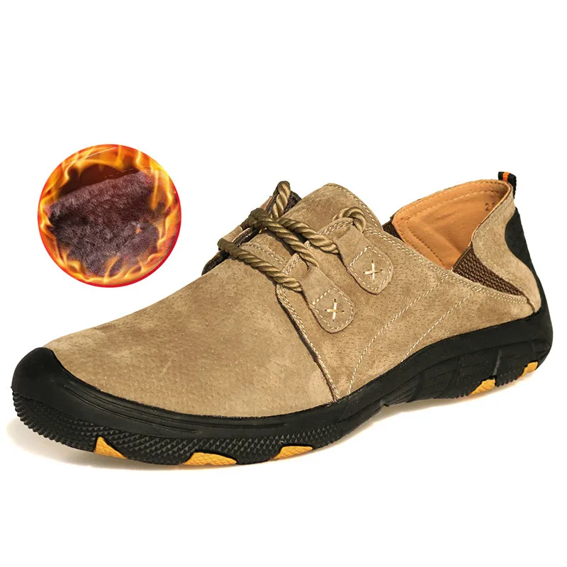 Comfort Genuine Leather Casual Shoes Men Loafers Suede Men Winter Shoes Breathable Outdoor Training Shoes Walking Yasilaiya
Comfort Genuine Leather Casual Shoes Men Loafers Suede Men Winter Shoes Breathable Outdoor Training Shoes Walking Yasilaiya