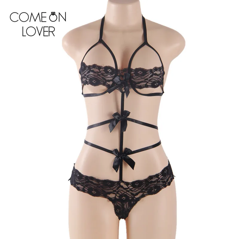 R80102 Most sexy lady lace bow women underwear set 2017 popular open bust teddy sexy lingerie bra sets hot sale ensemble femme
R80102 Most sexy lady lace bow women underwear set 2017 popular open bust teddy sexy lingerie bra sets hot sale ensemble femme