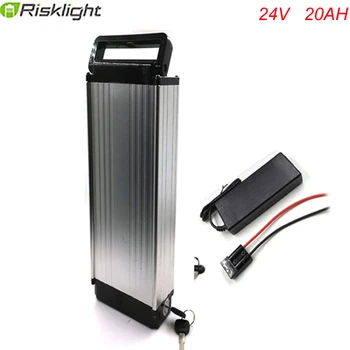 Rear Rack 24V 20Ah eBike Lithium Battery 24V 250W 18650 Battery with 2A Charger Brand BMS Aluminum Alloy Case 
Rear Rack 24V 20Ah eBike Lithium Battery 24V 250W 18650 Battery with 2A Charger Brand BMS Aluminum Alloy Case