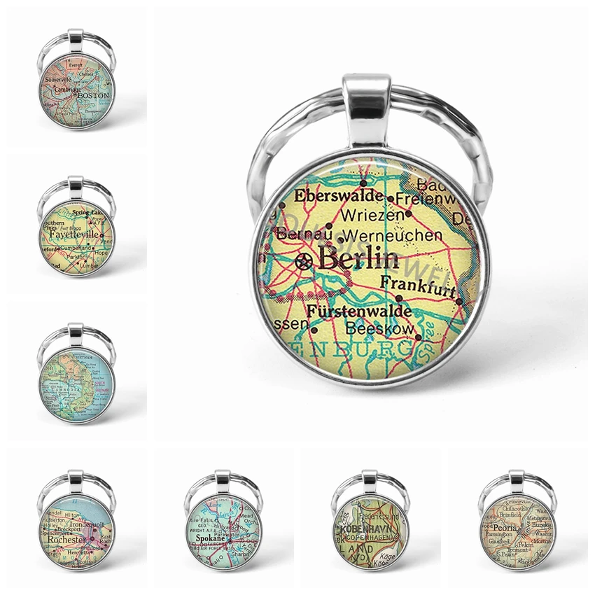 2018 Newest Metal Key Chains Handmade Vintage Berlin World Map Earth Geography Key Chain Glass Dome Keychains for Men Women Gift
2018 Newest Metal Key Chains Handmade Vintage Berlin World Map Earth Geography Key Chain Glass Dome Keychains for Men Women Gift