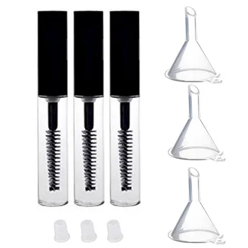 3PCS 10ml Refillable Empty Mascara Tube Container Bottle with Wand 3PCS Funnels 3PCS Rubber Inserts for Travel Daily Use
3PCS 10ml Refillable Empty Mascara Tube Container Bottle with Wand 3PCS Funnels 3PCS Rubber Inserts for Travel Daily Use