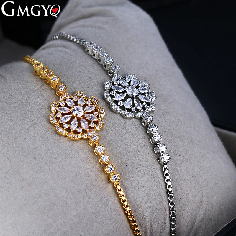 GMGYQHot Selling Hand-inlaid Zirconia Mini-disc Flower Pull Bracelets Adjust Ladies And Women's Student Simplified Chain Jewelry
GMGYQHot Selling Hand-inlaid Zirconia Mini-disc Flower Pull Bracelets Adjust Ladies And Women's Student Simplified Chain Jewelry