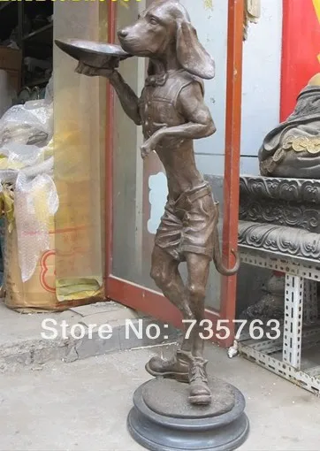 00495 43"Western ART Mickey and Donald Bronze Marble mickey pet Pluto Dog Statue
00495 43"Western ART Mickey and Donald Bronze Marble mickey pet Pluto Dog Statue