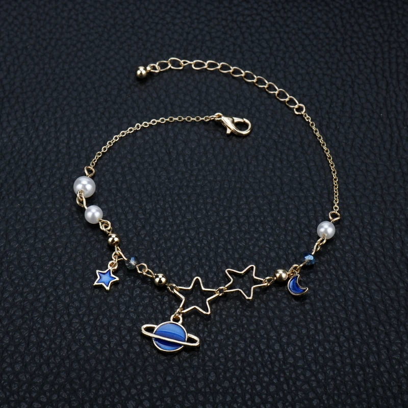 Universe Planet Imitation Pearls Braeclet Fashion Jewelry Star Moon Bracelets For Women Girl Charm Friendship Femme Bijoux Gift
Universe Planet Imitation Pearls Braeclet Fashion Jewelry Star Moon Bracelets For Women Girl Charm Friendship Femme Bijoux Gift