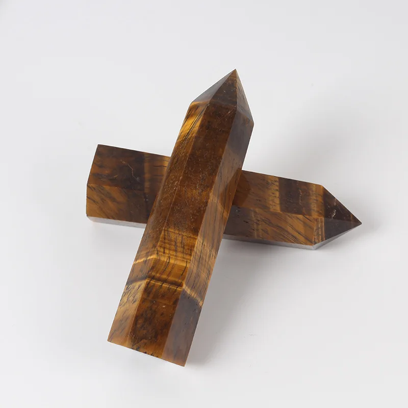 Natural Rock tiger eye Quartz Crystal Stone Point Healing Stone 1pc Fengshui Crystal Home Decor Magic Wand
Natural Rock tiger eye Quartz Crystal Stone Point Healing Stone 1pc Fengshui Crystal Home Decor Magic Wand
