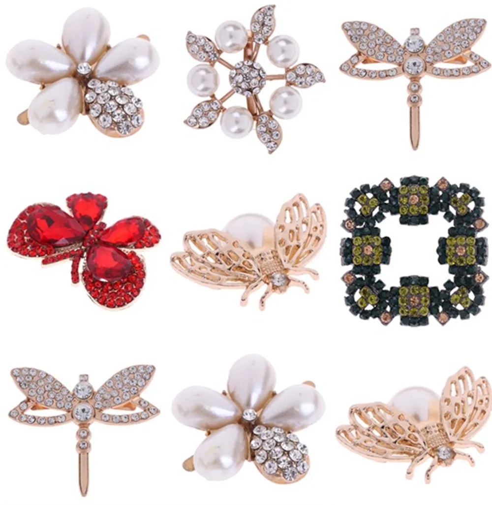 Elegant Decorative Crystal Shoe Clip Faux Pearl Shoe Clips Bridal Shoes Rhinestone Clip Buckle Shoes for Women Girl
Elegant Decorative Crystal Shoe Clip Faux Pearl Shoe Clips Bridal Shoes Rhinestone Clip Buckle Shoes for Women Girl