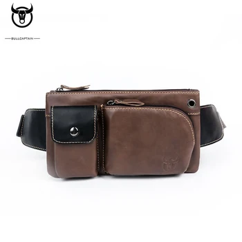 BULL CAPTAIN Multi-functional Waist Packs Genuine Leather Pockets Riding Cow Leather Chest Pack Shoulder Bag
BULL CAPTAIN Multi-functional Waist Packs Genuine Leather Pockets Riding Cow Leather Chest Pack Shoulder Bag