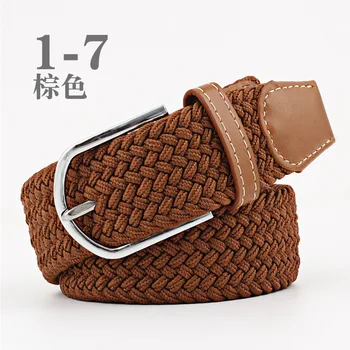 Hot Style Women's Canvas Belt Men's Elastic Belt Casual Elastic Knitting Needle Buckle Belt Harajuku Brand Women 2019 New SA-8
Hot Style Women's Canvas Belt Men's Elastic Belt Casual Elastic Knitting Needle Buckle Belt Harajuku Brand Women 2019 New SA-8
