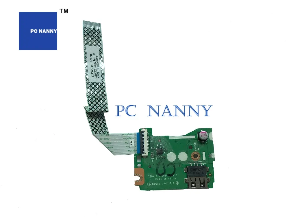 PC NANNY Genuine FOR Acer ES1-520 ES1-521 ES1-522 Power Button USB Port Card Board LS-D121P WORKS
PC NANNY Genuine FOR Acer ES1-520 ES1-521 ES1-522 Power Button USB Port Card Board LS-D121P WORKS