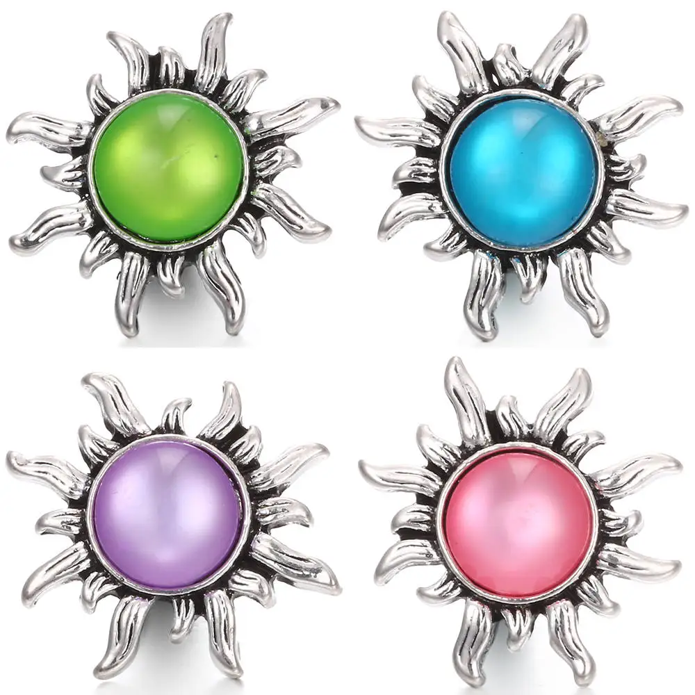High Quality 18mm Metal Snap Button Charm Sunflower button Snap Button Jewelry TZ0047
High Quality 18mm Metal Snap Button Charm Sunflower button Snap Button Jewelry TZ0047