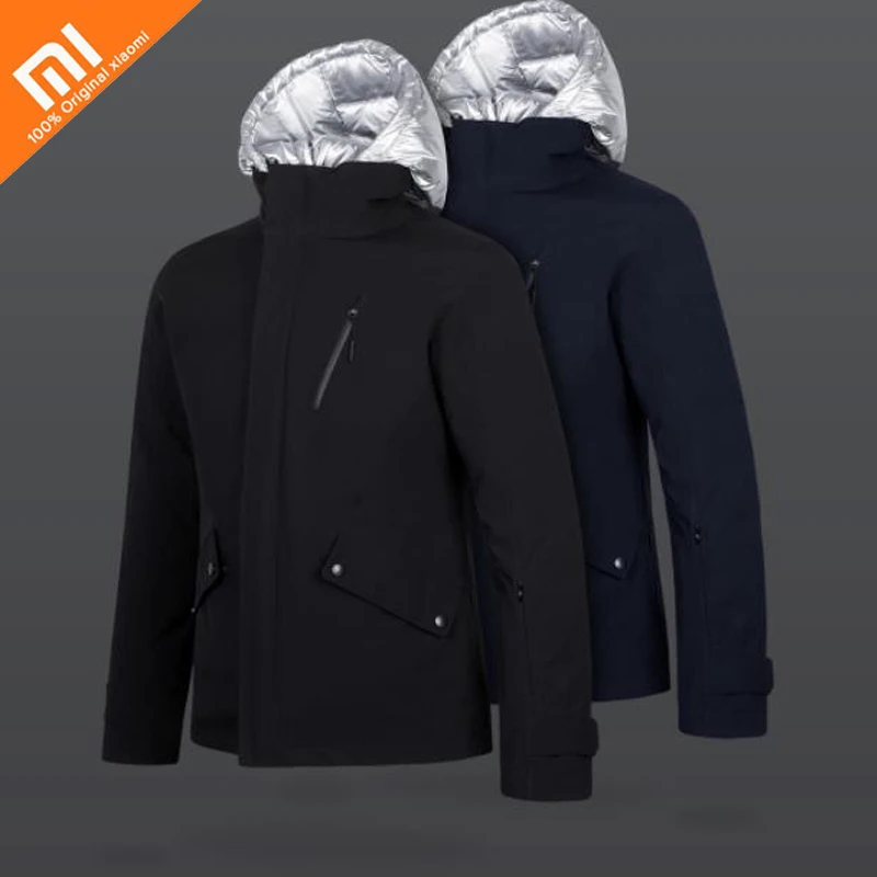 Original xiaomi mijia three-in-one goose down jacket waterproof and wet front and back can wear winter smart warm men's jacket
Original xiaomi mijia three-in-one goose down jacket waterproof and wet front and back can wear winter smart warm men's jacket
