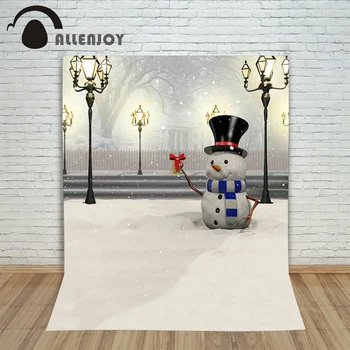Allenjoy vinyl photography backdrop Christmas snowman hat street lamp children's Background for photo shoots fabric
Allenjoy vinyl photography backdrop Christmas snowman hat street lamp children's Background for photo shoots fabric