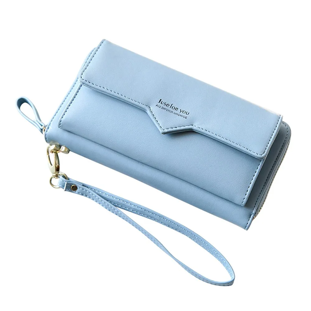 2019 Long Wallet Fashion Simple Women Coin Purse PU Leather Zipper Clutch Ladies Multi-Card Holder Handbag Portable Phone Bags
2019 Long Wallet Fashion Simple Women Coin Purse PU Leather Zipper Clutch Ladies Multi-Card Holder Handbag Portable Phone Bags