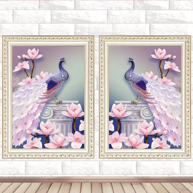 5D Magnolia Peacock Animal Pattern DIY Round Drill Diamond Painting CrossStitch Mosaic Embroidery Art Craft Kits Drawing Toys
5D Magnolia Peacock Animal Pattern DIY Round Drill Diamond Painting CrossStitch Mosaic Embroidery Art Craft Kits Drawing Toys