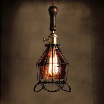 Edison Loft Style Industrial Vintage LED Pendant Light Fixtures For Dining Room Wood Iron Hanging Lamp Decor Home Lamparas
Edison Loft Style Industrial Vintage LED Pendant Light Fixtures For Dining Room Wood Iron Hanging Lamp Decor Home Lamparas