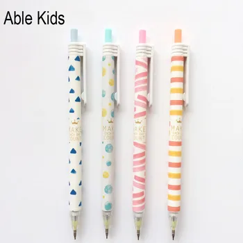 3X Simple Stripe Dots Press Mechanical Pencil School Office Supply Student Stationery Kid Automatic Pencil 0.7mm
3X Simple Stripe Dots Press Mechanical Pencil School Office Supply Student Stationery Kid Automatic Pencil 0.7mm