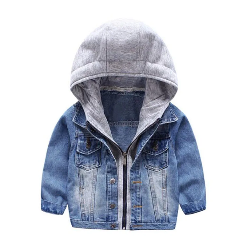 2018 Spring And Autumn Fashion Children's Clothing Boys Child Fake 2 Piece Boy Denim Jacket Denim Clothing B063
2018 Spring And Autumn Fashion Children's Clothing Boys Child Fake 2 Piece Boy Denim Jacket Denim Clothing B063