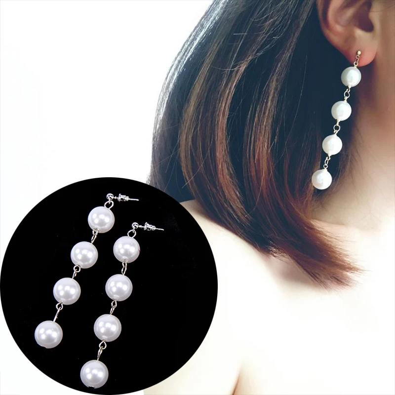 KARASU Four Series Beads Earrings Simulated Pearls Long Stud Earrings for Women Girls Fashion Jewelry
KARASU Four Series Beads Earrings Simulated Pearls Long Stud Earrings for Women Girls Fashion Jewelry
