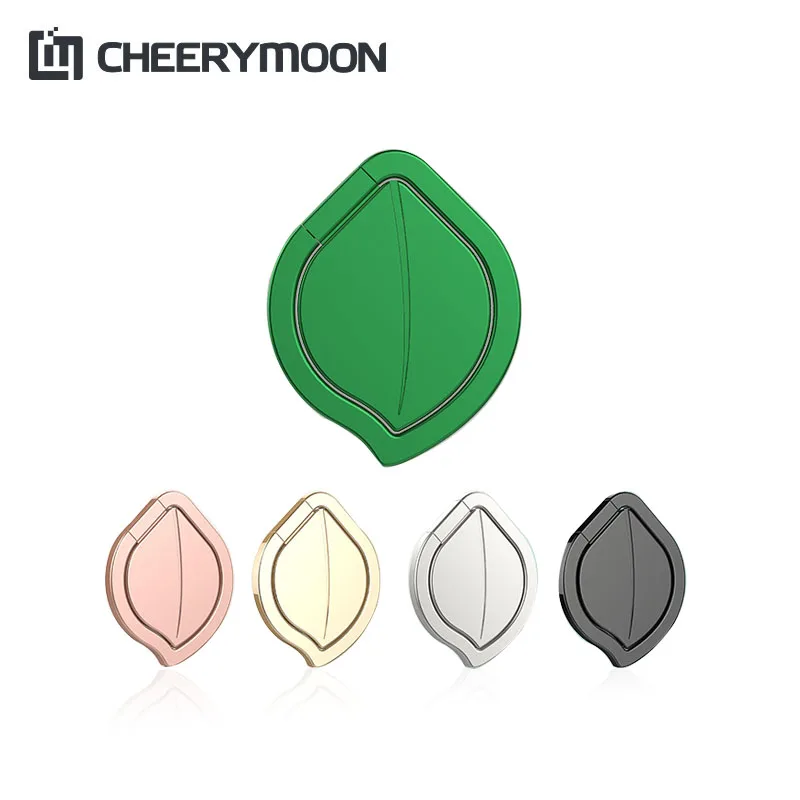CHEERYMOON Green Leaf Series Holder Universal Mobile Phone Stand Metal Finger Grip For iPhone 8 X Samsung S8 Xiaomi Bracket
CHEERYMOON Green Leaf Series Holder Universal Mobile Phone Stand Metal Finger Grip For iPhone 8 X Samsung S8 Xiaomi Bracket