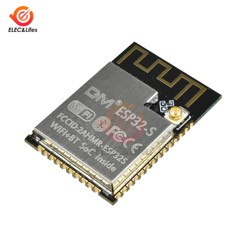 ESP32S ESP32-S Serial WiFi Wireless Bluetooth Module Development Board With IPX interface for Arduino
ESP32S ESP32-S Serial WiFi Wireless Bluetooth Module Development Board With IPX interface for Arduino
