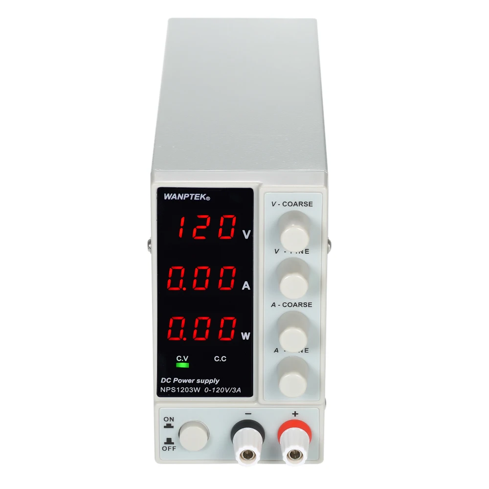 120V 3A LED Digital Switching DC Power Supply Voltage Regulators Lab Repair Tool Adjustable 0-220V Power Source
120V 3A LED Digital Switching DC Power Supply Voltage Regulators Lab Repair Tool Adjustable 0-220V Power Source