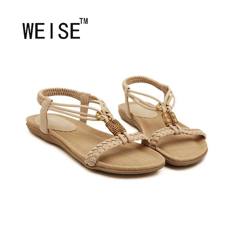 Free Shipping 2017  New Bohemian Beaded Sandals Flat Shoes Sandals Shoes Size Eur35-42 
Free Shipping 2017  New Bohemian Beaded Sandals Flat Shoes Sandals Shoes Size Eur35-42