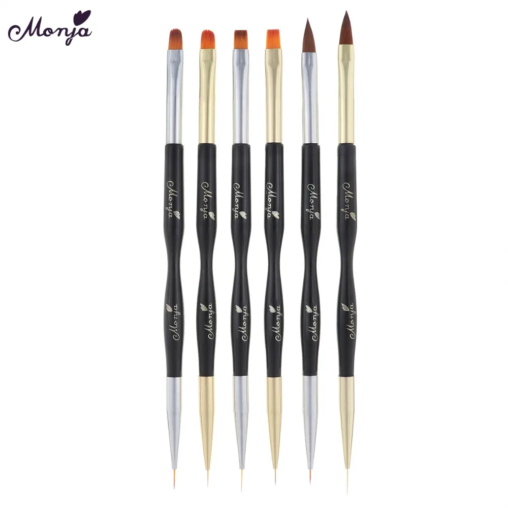 Monja Dual End Nail Art Stripes Lines Liner DIY Painting Brush Liquid Powder Acrylic UV GEL Extension Builder French Drawing Pen
Monja Dual End Nail Art Stripes Lines Liner DIY Painting Brush Liquid Powder Acrylic UV GEL Extension Builder French Drawing Pen