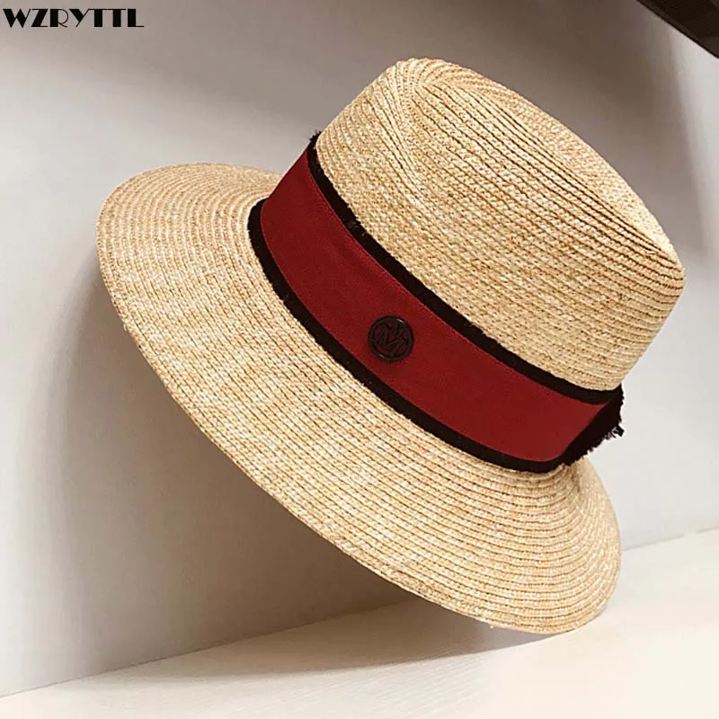 Women Summer Straw Hat Wide Brim Fedora Sun Beach Hat Natural Black Red Band Panama Hat UPF50+ Travel Kentucky Derby Hat Cap
Women Summer Straw Hat Wide Brim Fedora Sun Beach Hat Natural Black Red Band Panama Hat UPF50+ Travel Kentucky Derby Hat Cap