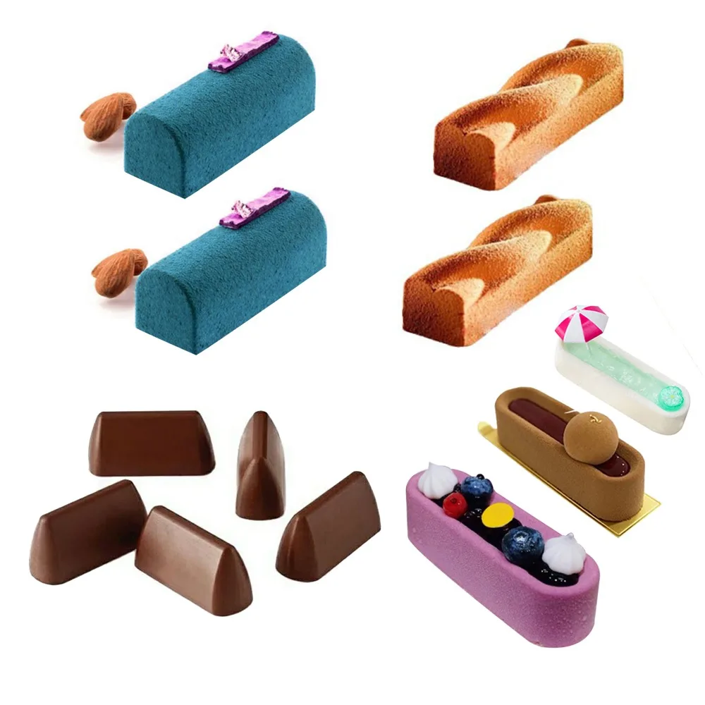 3D Silicone Mold for Mousse French Cake Decorating Tools DIY Non-stick baking Mould Cake Muffin Pudding Molds
3D Silicone Mold for Mousse French Cake Decorating Tools DIY Non-stick baking Mould Cake Muffin Pudding Molds