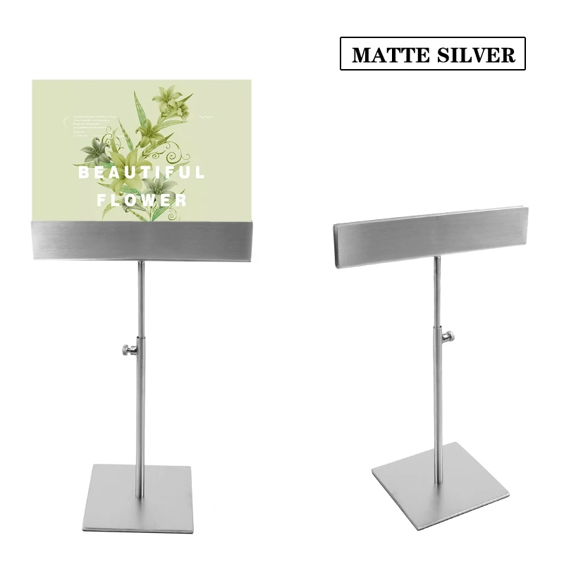 Linliangmuyu Adjustable Menu Display Stand KT Board Double-sided Display holder For A4 POP Poster Modern Design Desktop HB34
Linliangmuyu Adjustable Menu Display Stand KT Board Double-sided Display holder For A4 POP Poster Modern Design Desktop HB34