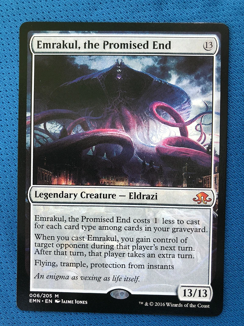 Emrakul, the Promised End EMN Hologram magician ProxyKing 8.0 VIP the proxy cards to gathering every single mg card.
Emrakul, the Promised End EMN Hologram magician ProxyKing 8.0 VIP the proxy cards to gathering every single mg card.
