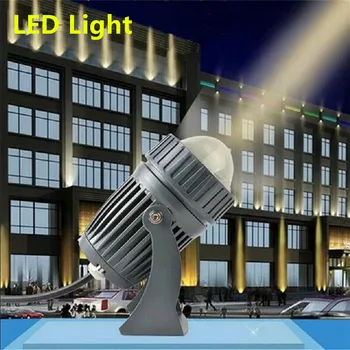 

3W 10W A beam of light, CREE LED spotlight lamp light lamp remote ultra narrow light wall roof waterproof outdoor Free shipping