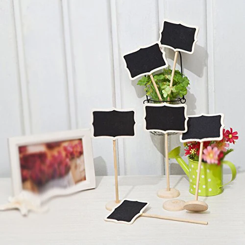 NOCM Hot Lot of 12 brand-seater slate shaped rectangle for wedding or marker for plants with foot
NOCM Hot Lot of 12 brand-seater slate shaped rectangle for wedding or marker for plants with foot