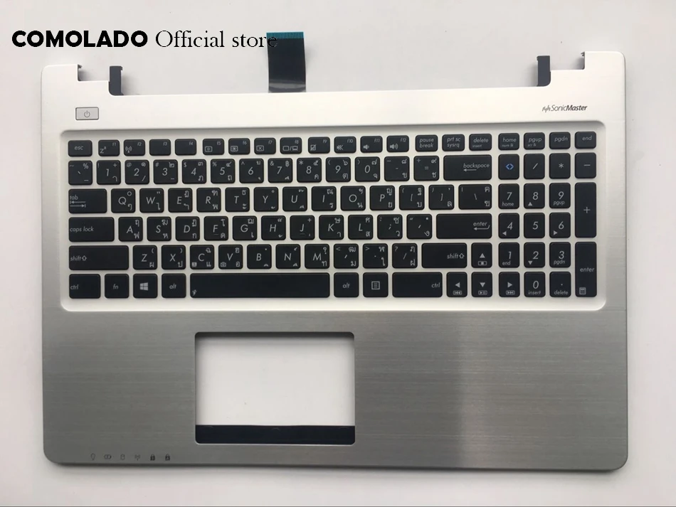 TI Thailand Keyboard For ASUS S550 S550CM Top Cover Upper Case Palmrest TI Layout
TI Thailand Keyboard For ASUS S550 S550CM Top Cover Upper Case Palmrest TI Layout