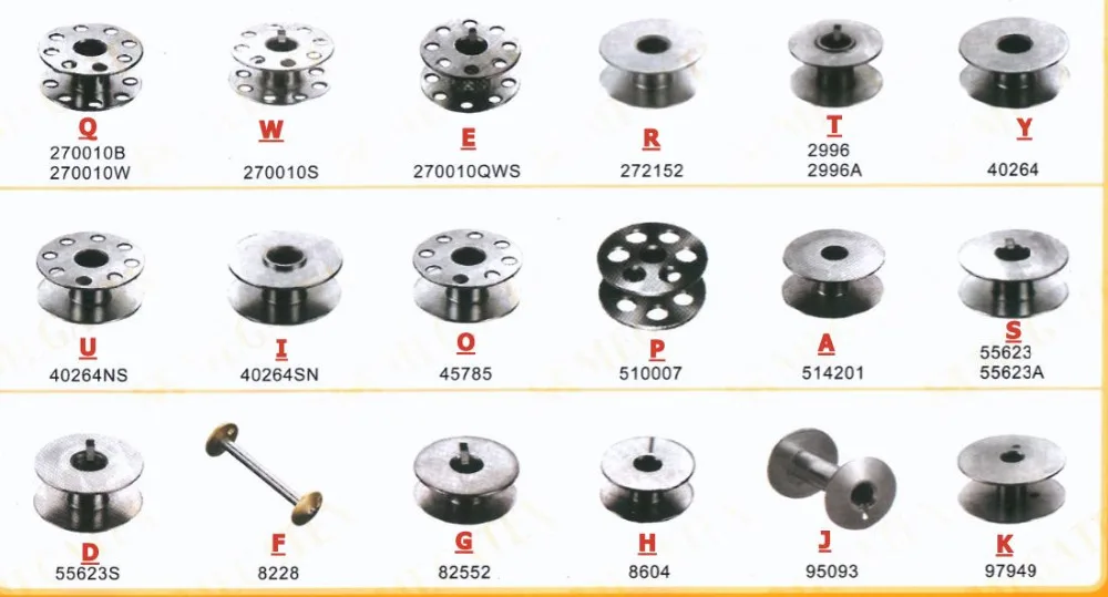 10PCS SINGER Industrial Sewing Machine Metal Bobbins #270010B 272152 2996 40264 40264SN 510007 514201 55623S 8228 95093 82552
10PCS SINGER Industrial Sewing Machine Metal Bobbins #270010B 272152 2996 40264 40264SN 510007 514201 55623S 8228 95093 82552