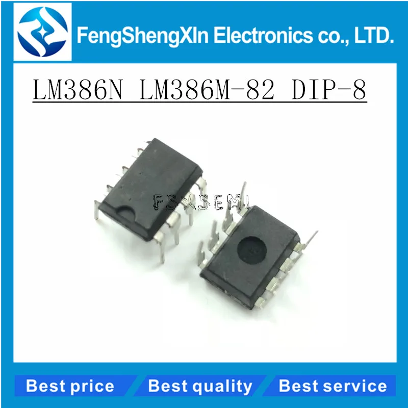 10pcs/lot New LM386 LM386N-1 LM386M-82 Low Voltage Audio Power Amplifier DIP-8 LM386M-93
10pcs/lot New LM386 LM386N-1 LM386M-82 Low Voltage Audio Power Amplifier DIP-8 LM386M-93