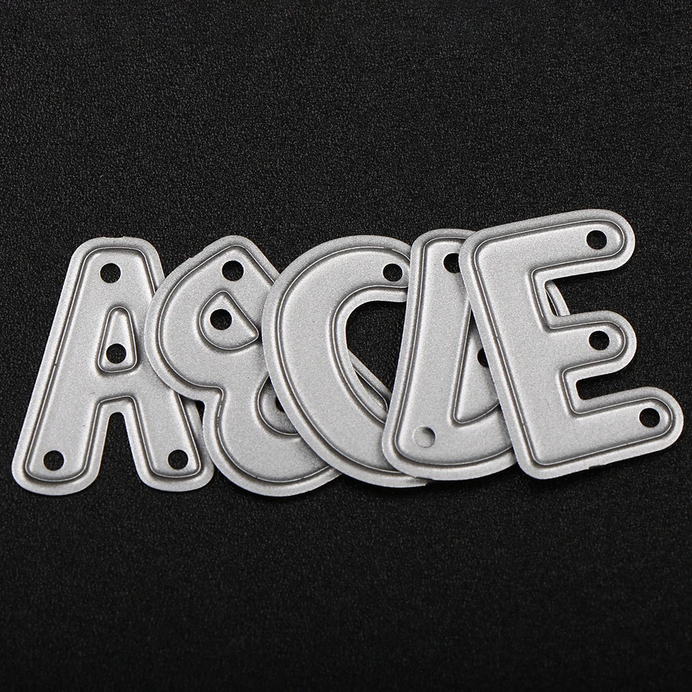 26pcs Alphabet Metal scissors paper Cutting Dies Invitation Card Lace Border for DIY Scrapbooking/Card Making/Kids Decoration
26pcs Alphabet Metal scissors paper Cutting Dies Invitation Card Lace Border for DIY Scrapbooking/Card Making/Kids Decoration