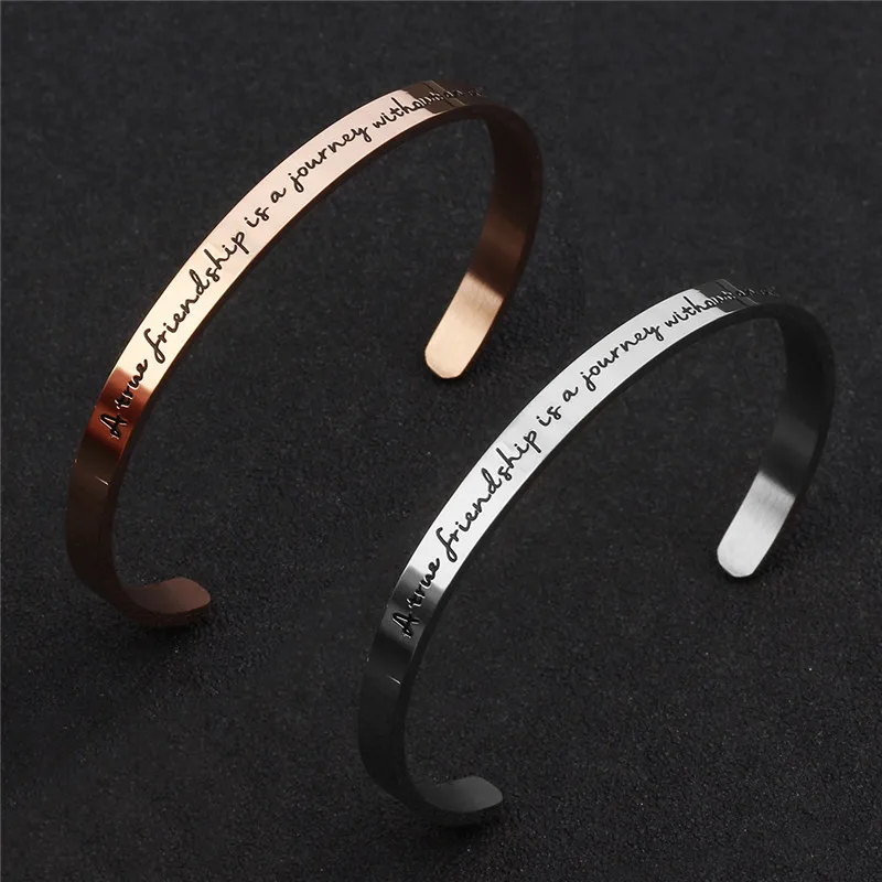 XINYAO Simple Surface Stainless Steel Cuff Bangles For Women Rose Gold Open Bracelet Bangles Hand Stamped Jewelry 6mm Width
XINYAO Simple Surface Stainless Steel Cuff Bangles For Women Rose Gold Open Bracelet Bangles Hand Stamped Jewelry 6mm Width