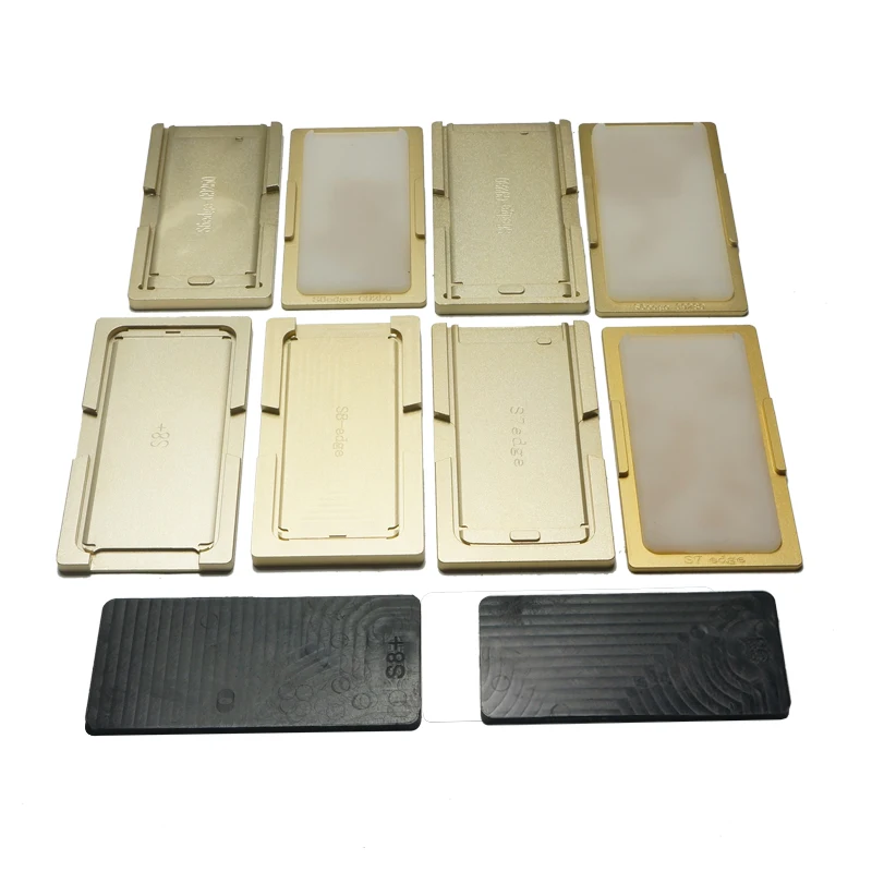 Aluminium Mould Laminator Metal Mold jig oca laminate mould for Samsung S6 EDGE S6+ edge S7 S8 EDGE S8+ EDGE
Aluminium Mould Laminator Metal Mold jig oca laminate mould for Samsung S6 EDGE S6+ edge S7 S8 EDGE S8+ EDGE