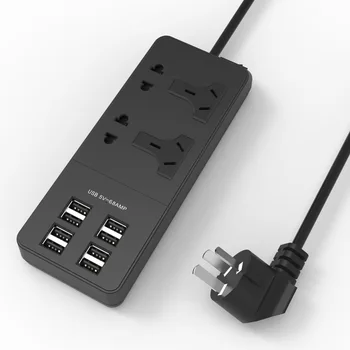 Socket Power Strip Surge Protector wall Outlets UK/EU Extension Plug Smart USB socket 4 AC 8 USB Ports Power Cube Long Cord
Socket Power Strip Surge Protector wall Outlets UK/EU Extension Plug Smart USB socket 4 AC 8 USB Ports Power Cube Long Cord