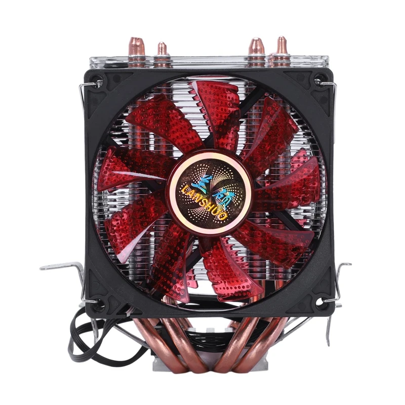 LANSHUO 4 Heat Pipe 4 Wire With Light Double Fan Cpu Fan Radiator Cooler Heat Sink For Intel Lga 1155/1156/1366 Cooler Heat Si
LANSHUO 4 Heat Pipe 4 Wire With Light Double Fan Cpu Fan Radiator Cooler Heat Sink For Intel Lga 1155/1156/1366 Cooler Heat Si
