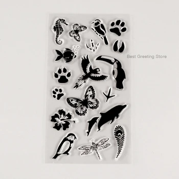 diy stamps clear scrapbooking seahorse/goldfish/dolphin/dog paw stamps craft stamps
diy stamps clear scrapbooking seahorse/goldfish/dolphin/dog paw stamps craft stamps