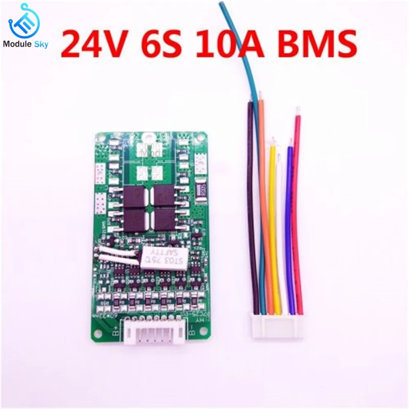 bms 6s Li-ion battery charge protection module 24V 10A balancer Board Controller battery equalizer porta pilas recargable
bms 6s Li-ion battery charge protection module 24V 10A balancer Board Controller battery equalizer porta pilas recargable