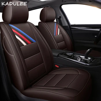 KADULEE Genuine Leather car seat cover for renault logan 2 megane 3 laguna 2 sandero fluence symbol kadjar kangoo sander auto
KADULEE Genuine Leather car seat cover for renault logan 2 megane 3 laguna 2 sandero fluence symbol kadjar kangoo sander auto